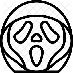 256x256 Scream Emoji Icon Of Line Style