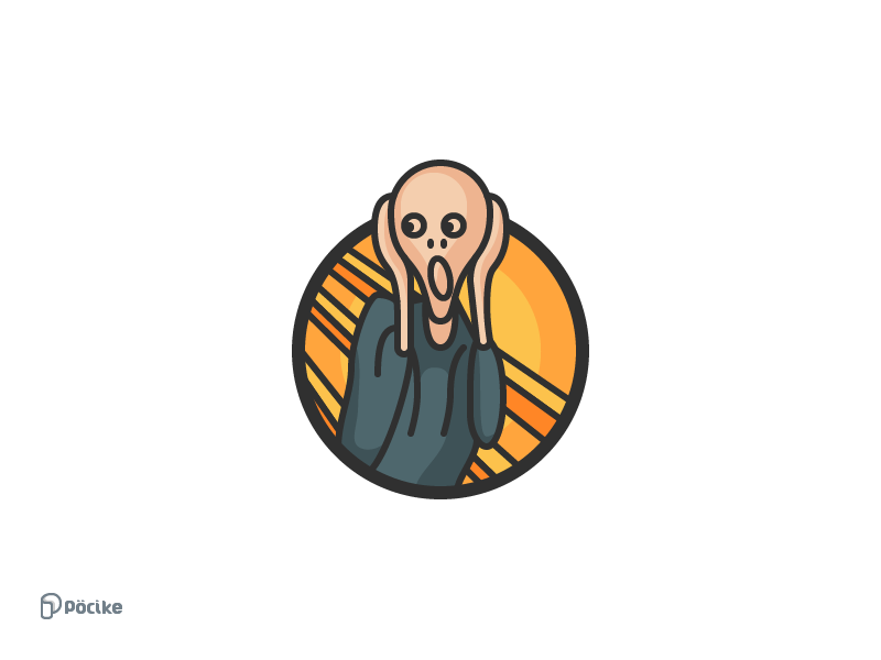 800x600 The Scream Icon