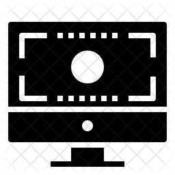 256x256 Screen Capture Icon Of Glyph Style