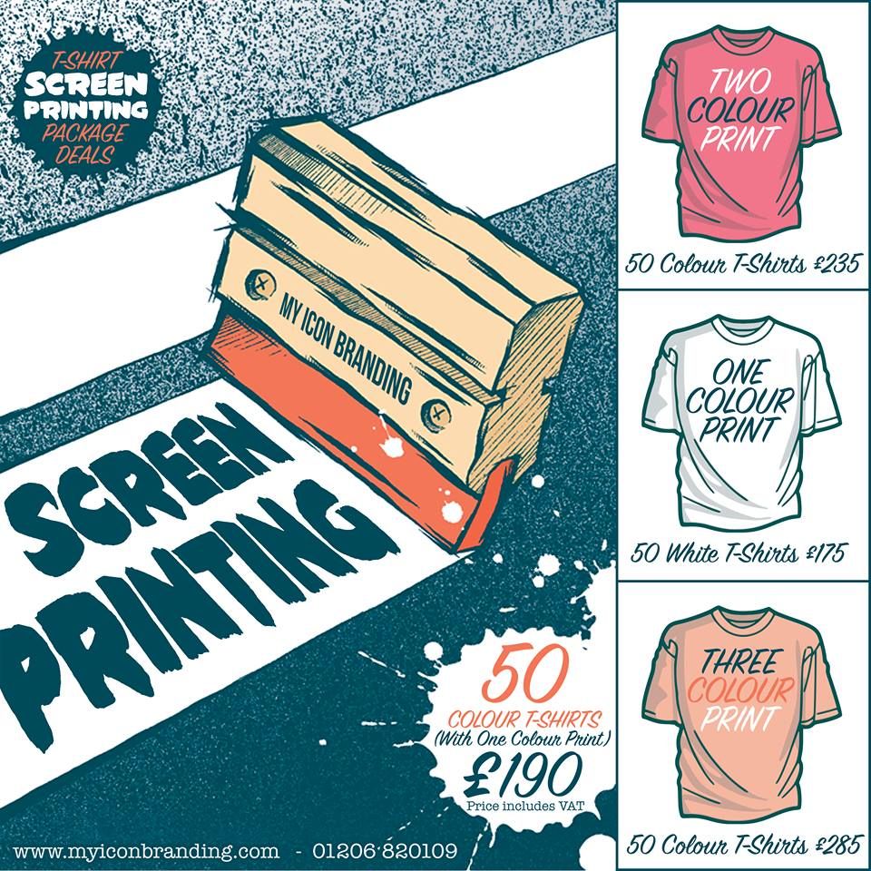 960x960 Screen Printing, Screen Printed T Shirt Packages From My Icon