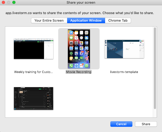 618x506 Manage Webcam Screen Sharing