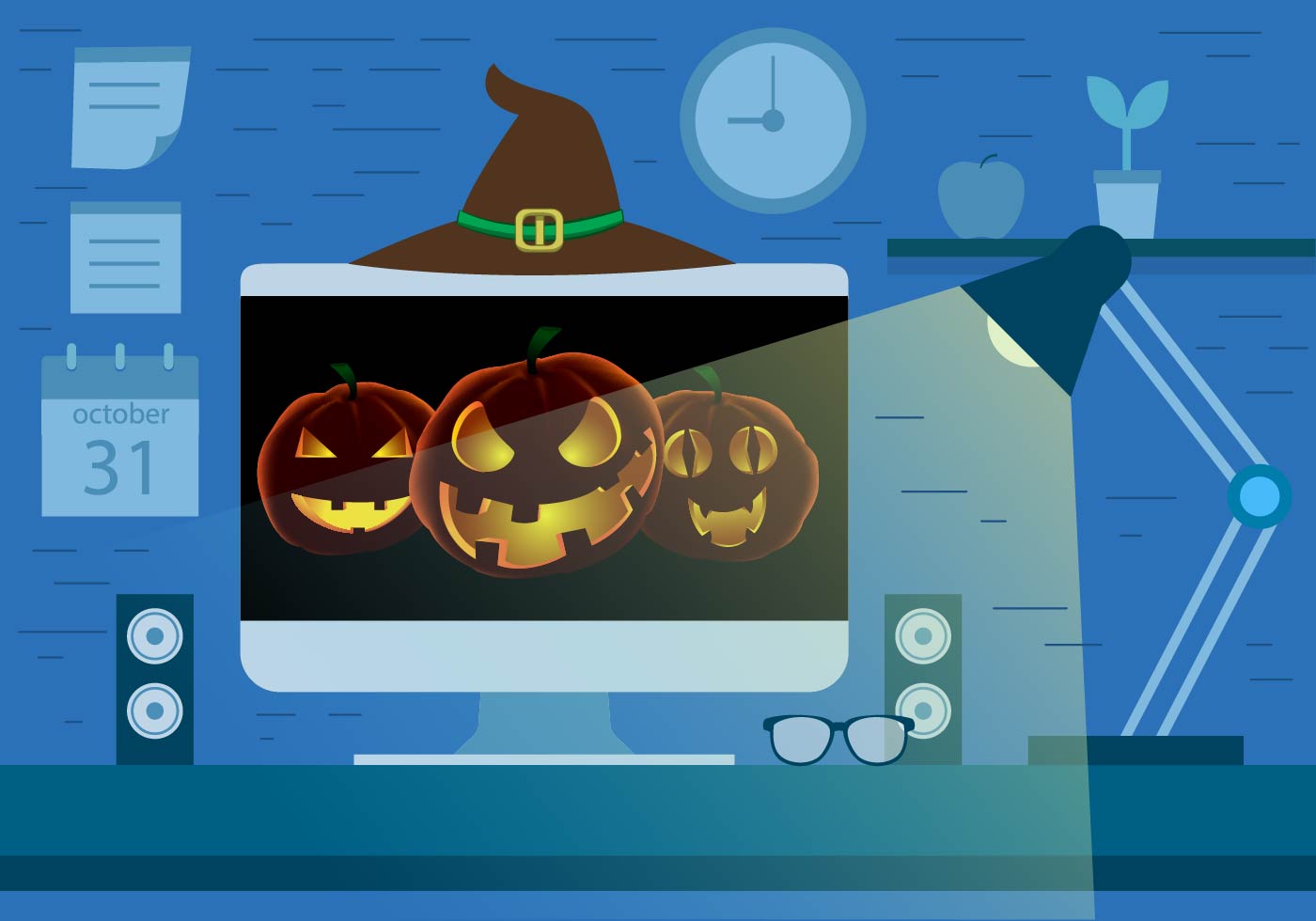 1400x980 Screensaver Icon Free Vector Art