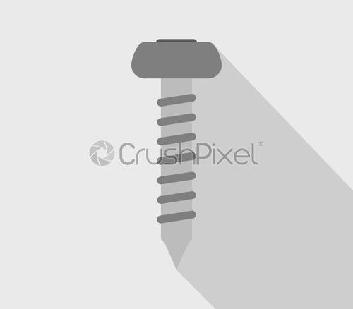 500x438 Screw Icon, Stock Vector Crushpixel