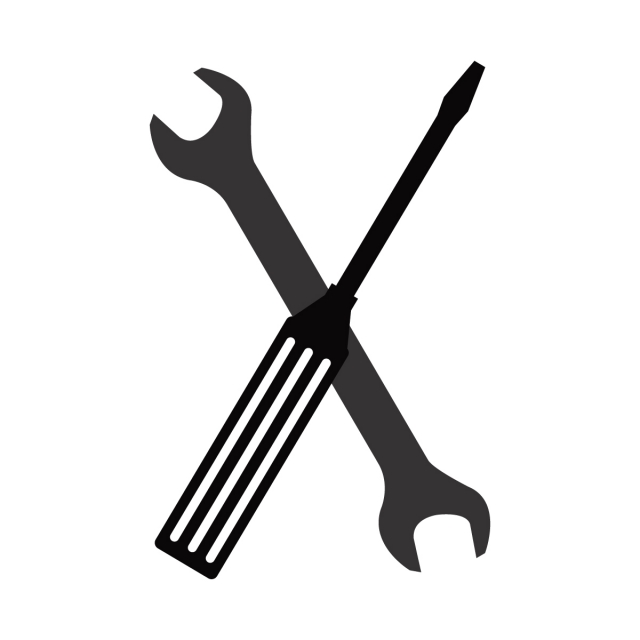640x640 Screwdriver And Wrench Icon, Kit, Web, Key Png And Vector
