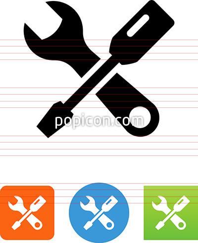 400x491 Screwdriver Wrench Icon
