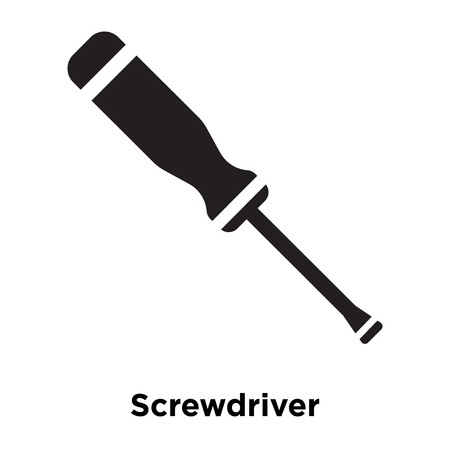 450x450 Screwdriver Icon Vector Isolated On White Background, Logo Concept