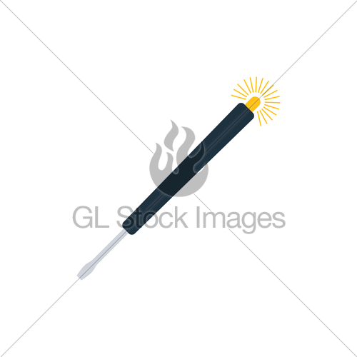 500x500 Electricity Test Screwdriver Icon Gl Stock Images