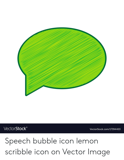 500x648 Vectorstock R Speech Bubble Icon Lemon