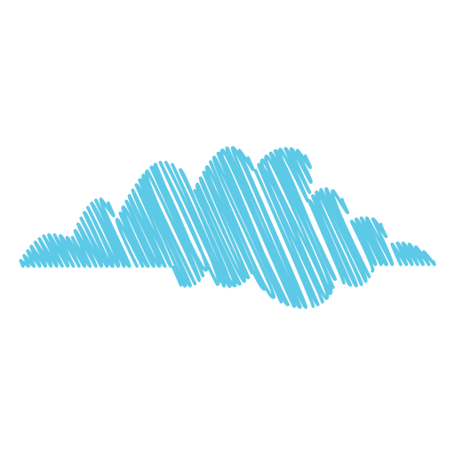 512x512 Cloud Weather Scribble Icon
