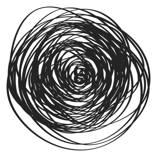 512x512 Filled Circle Scribble Icon