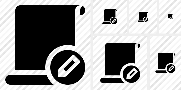580x290 Script Blank Edit Icon Symbol Black Professional Stock Icon