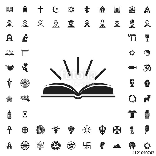 500x500 Scripture Icon Illustration Stock Image And Royalty Free Vector