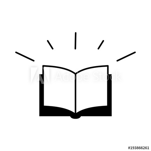 500x500 Bible Scripture Book Black Vector Icon On White Background