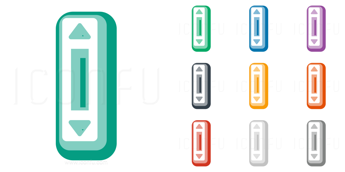 Scroll Bar Icon at Vectorified.com | Collection of Scroll Bar Icon free ...