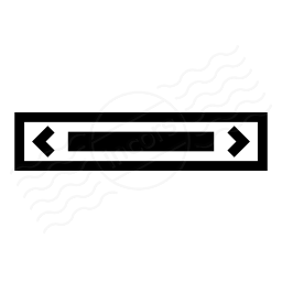 256x256 Iconexperience I Collection Scroll Bar Horizontal Icon