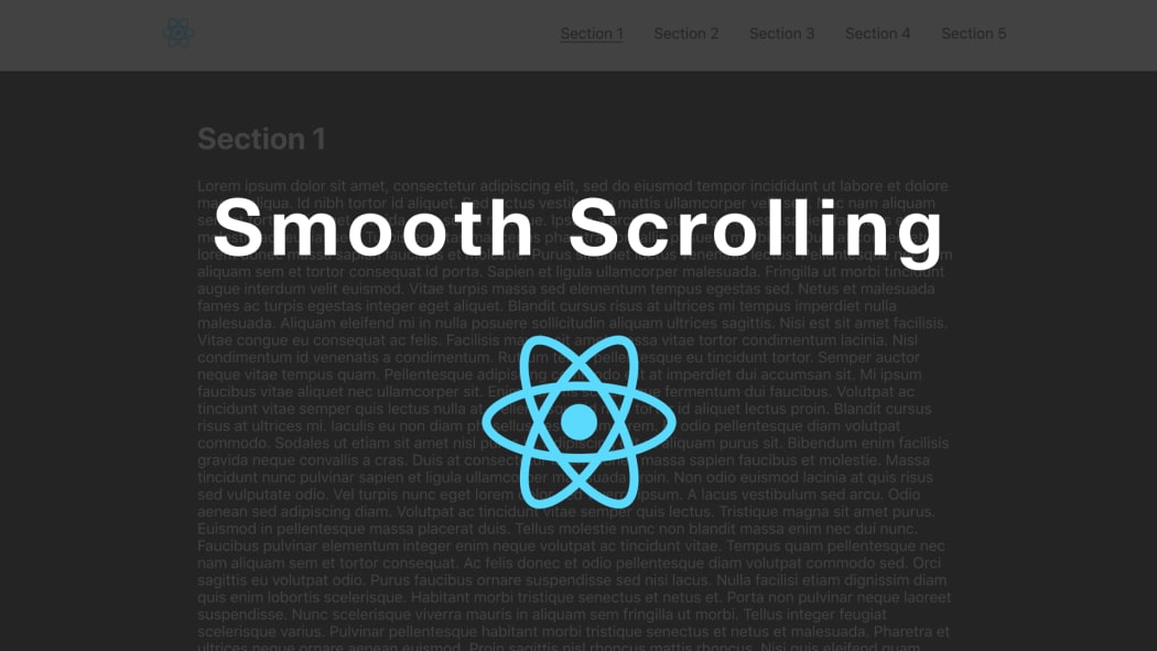 1050x591 Implementing Smooth Scrolling In React Scotch Io
