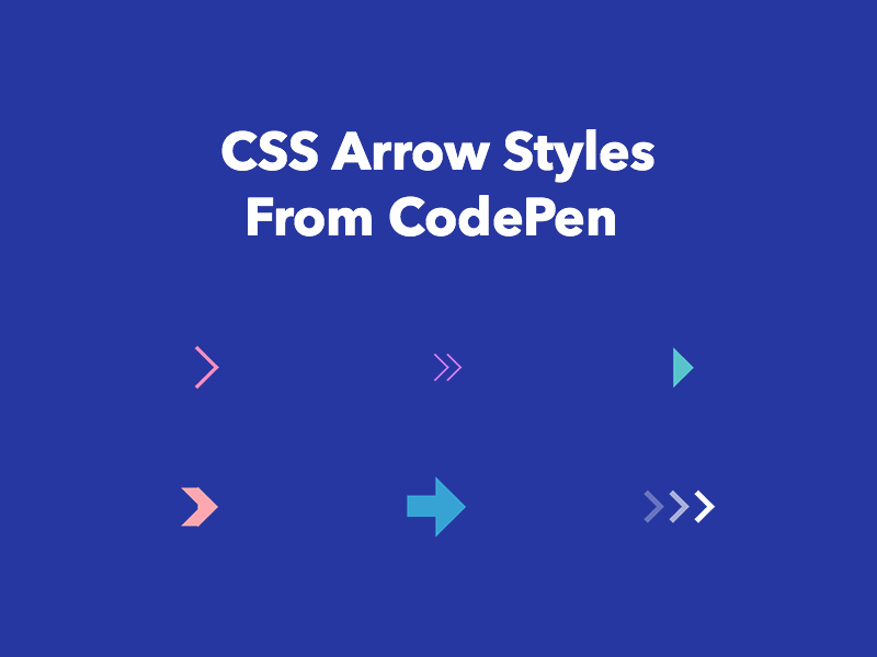 800x600 Css Arrows From Codepen