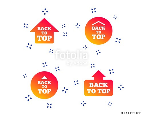 500x405 Back To Top Icons Scroll Up With Arrow Sign Symbols Random