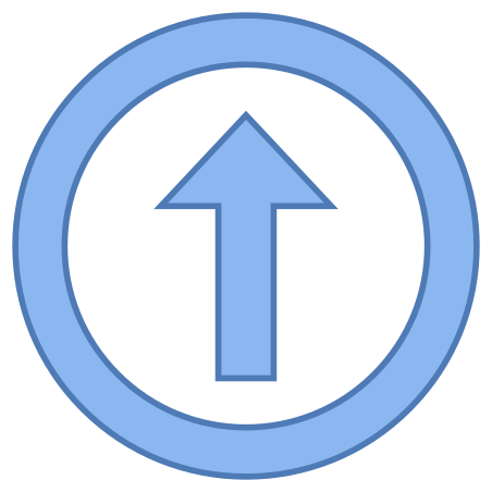 452x452 Scroll Up Icon