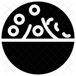 256x256 Scrub Icon Of Glyph Style