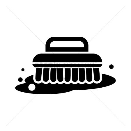 450x450 Free Scrub Brush Stock Vectors Stockunlimited