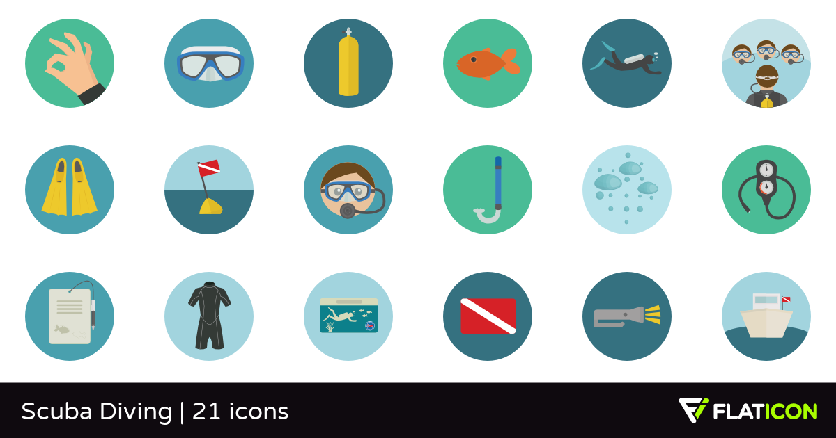 1200x630 Scuba Diving Free Icons