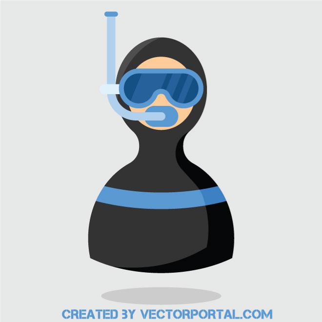 660x660 Scuba Diver Icon