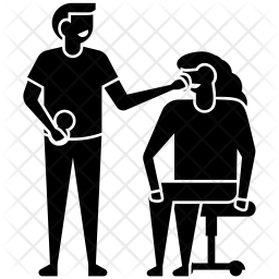 256x256 Realistic Sculpture Icon Of Glyph Style