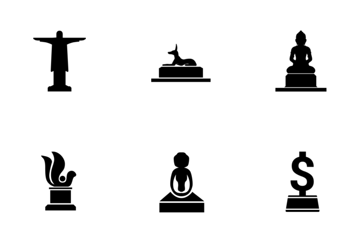 720x480 Download Sculpture Icon Pack
