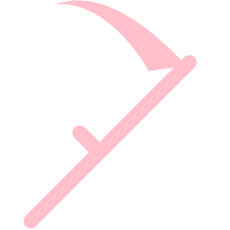 256x256 Free Pink Scythe Icon