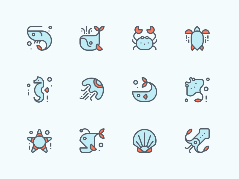 800x600 Sea Icon Set Icon Icon Design, Icon Set, Doodle Icon