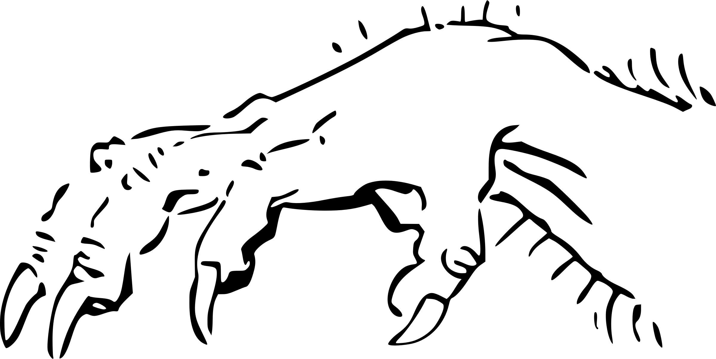 2400x1204 Monster Hand Icons Png