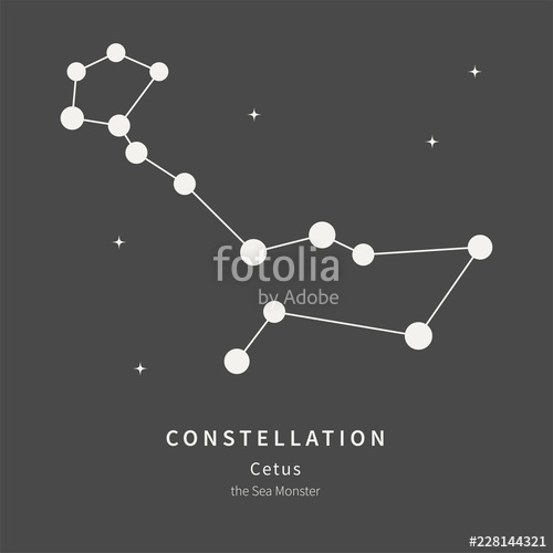 500x500 The Constellation Of Cetus The Sea Monster