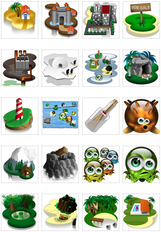 564x813 Island And Sea Monsters Icon Png Material My Free Photoshop World