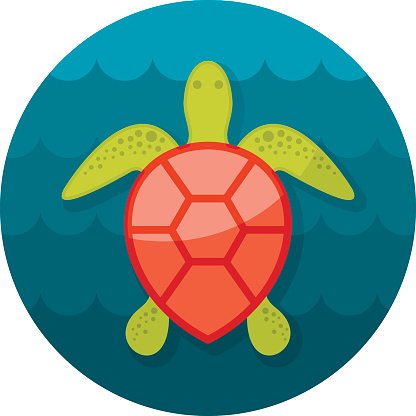 Sea Turtle Vacation Premium Clipart 416x416 Sea Turtle Vacation Premium Clipart