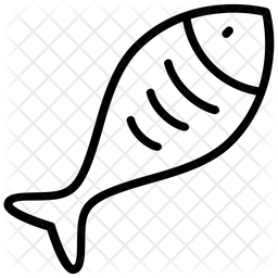 256x256 Seafood Icon Of Line Style