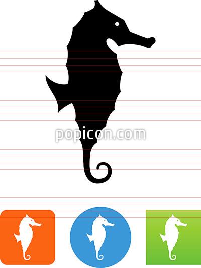 400x534 Seahorse Icon