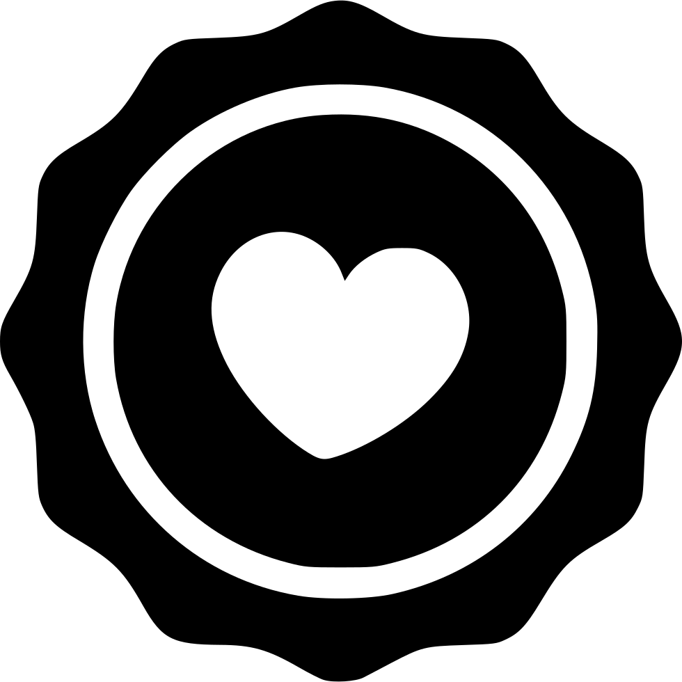 980x980 Heart Seal Png Icon Free Download