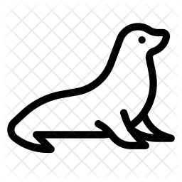 256x256 Seal Icon Of Line Style