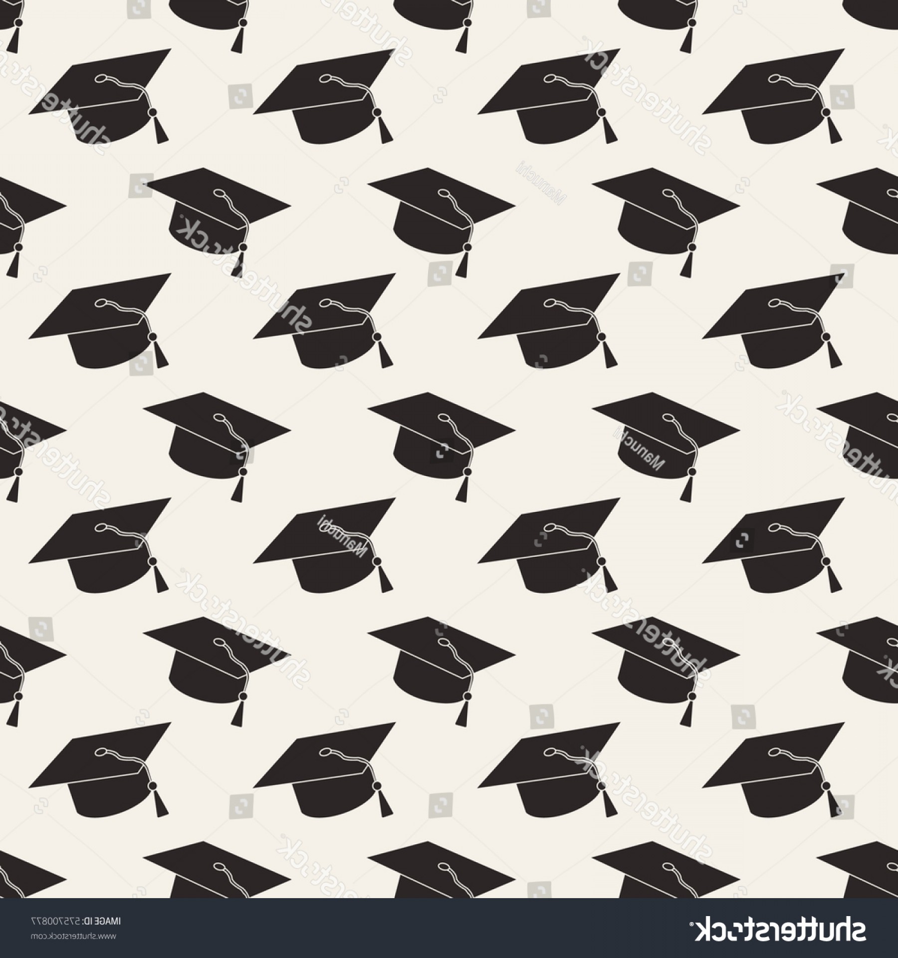 1800x1920 Graduation Cap Icon Seamless Pattern On Cqrecords