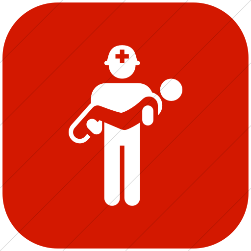 512x512 Iconsetc Flat Rounded Square White On Red Iconathon Search