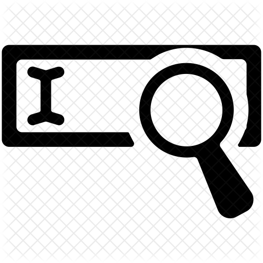 512x512 Search Bar Icon Of Glyph Style