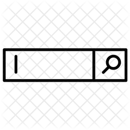 256x256 Search Bar Icon Of Line Style