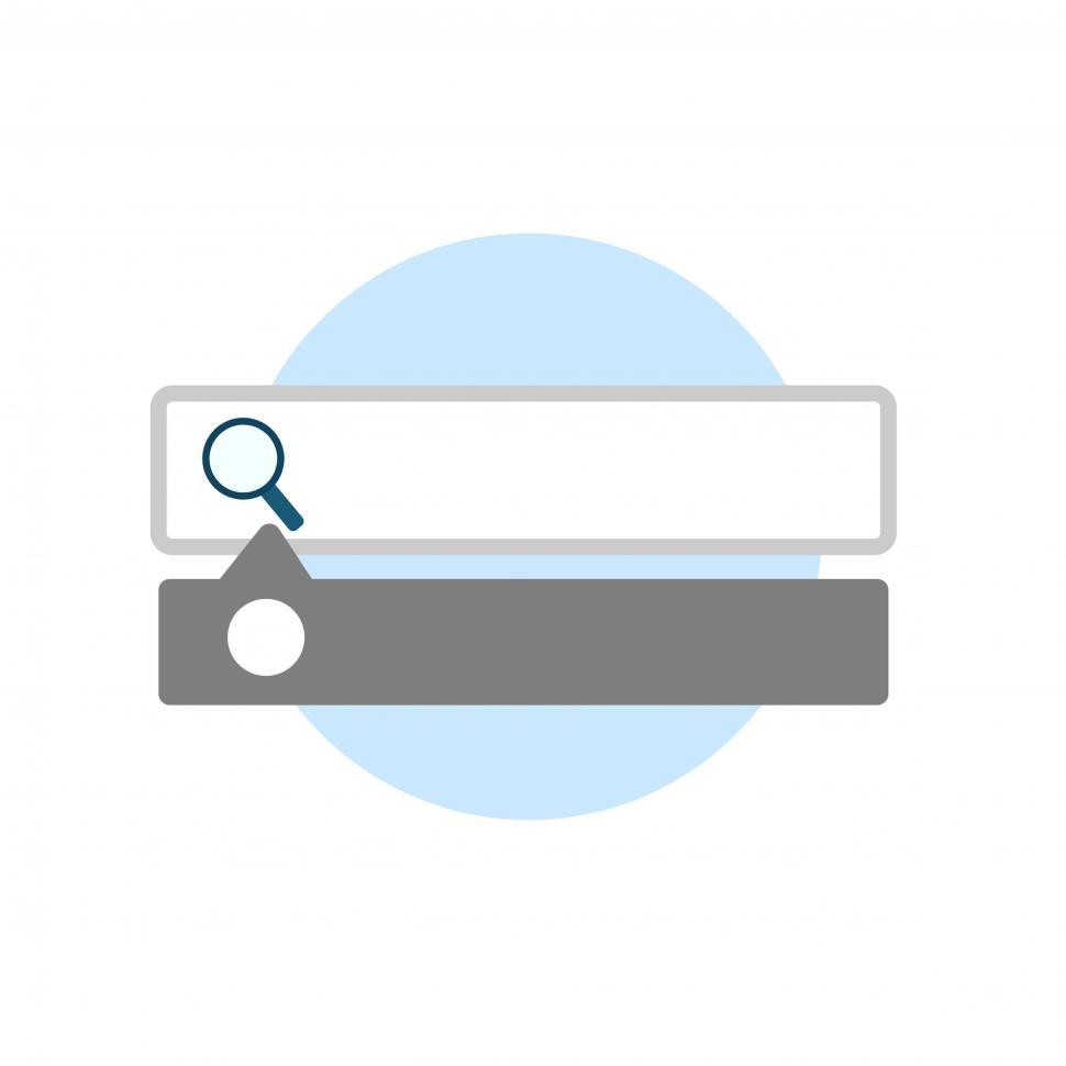 970x970 Get Free Stock Photos Of Search Bar Vector Icon Online Download