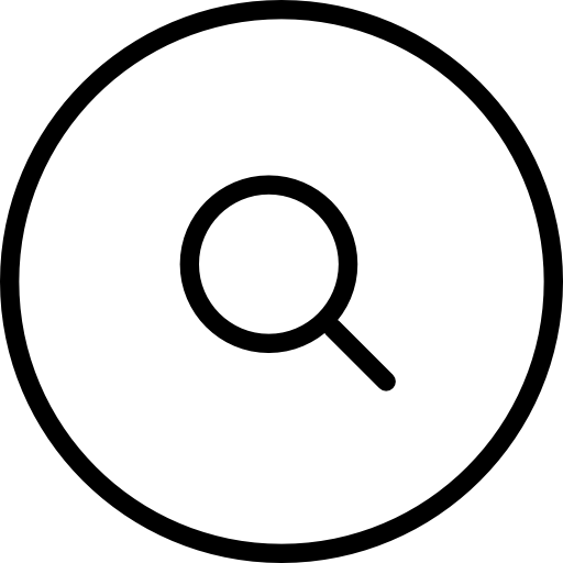 512x512 Search Circular Button Icons Free Download