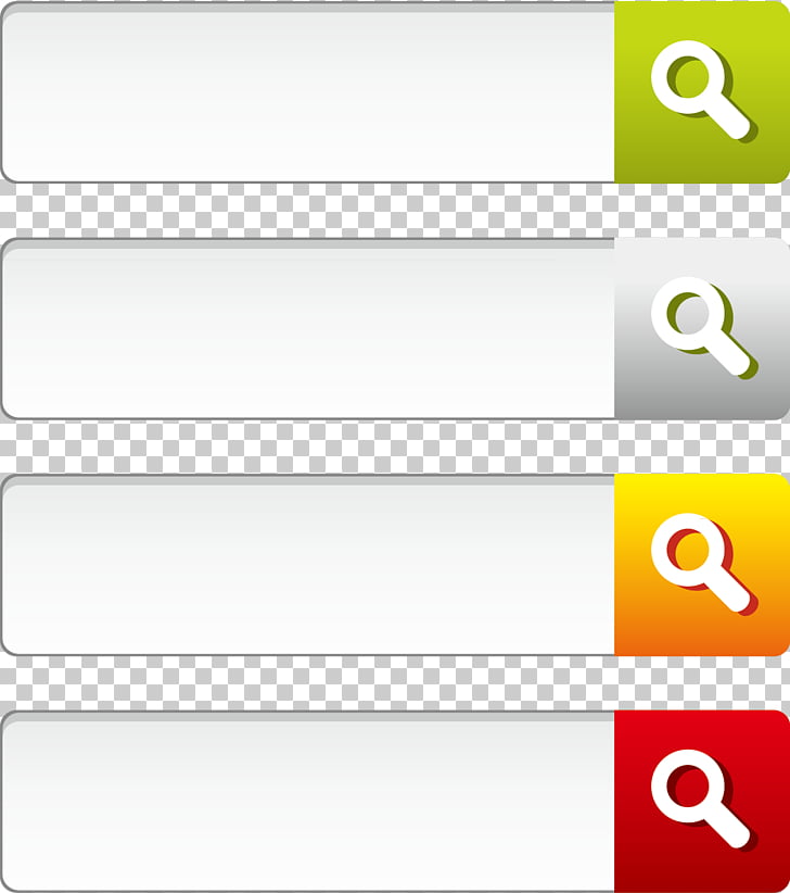 728x822 Button Arrow Search Button, Four Assorted Color Search Icon