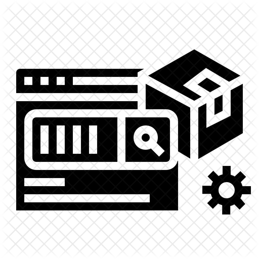 512x512 Search Engine Marketing Icon Of Glyph Style