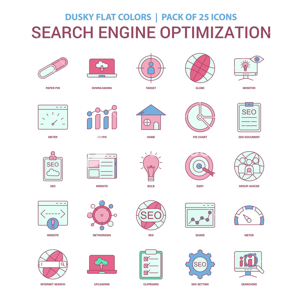 Search Engine Optimization Icon at Vectorified.com | Collection of ...