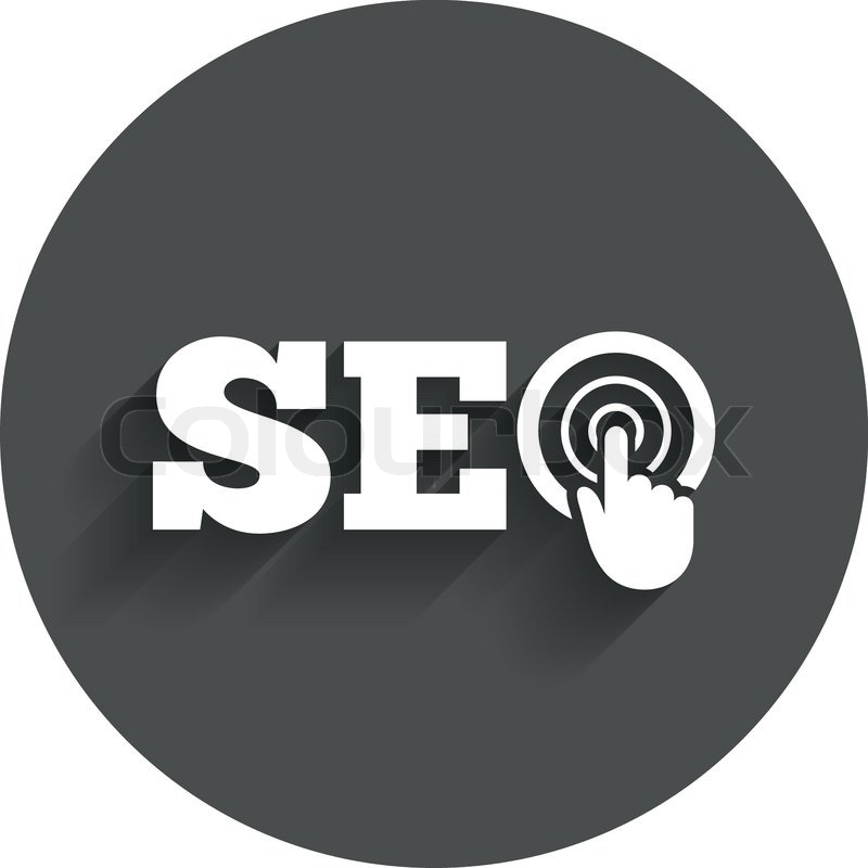 800x800 Seo Sign Icon Search Engine Stock Vector Colourbox