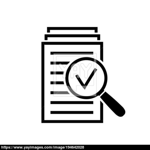 512x512 Magnifying Glass Icon, Search Documents Sign Vector